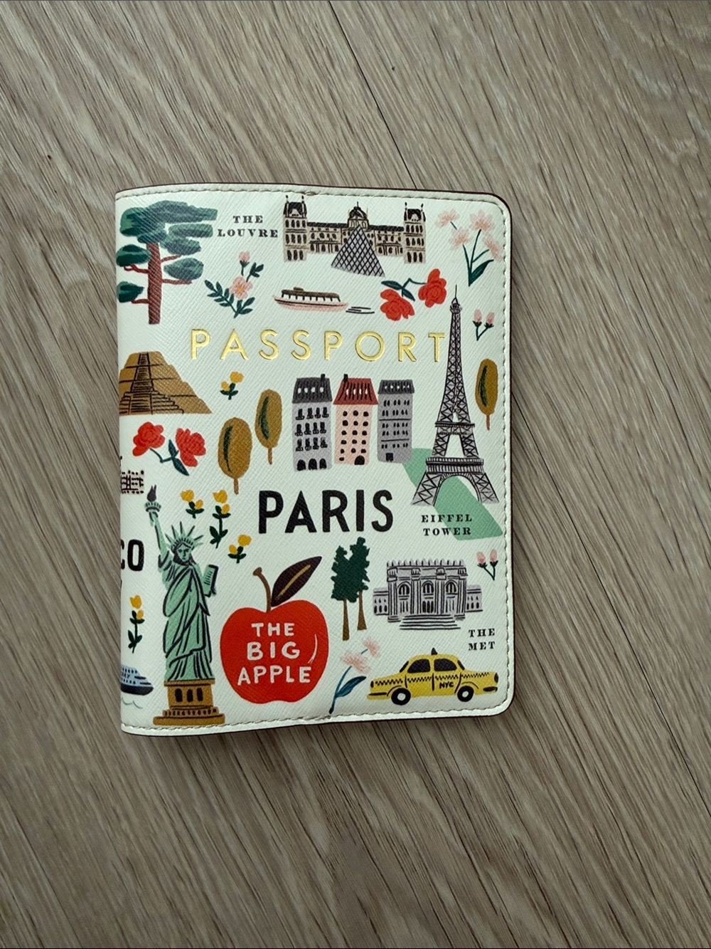 Rifle Paper Co passport holder